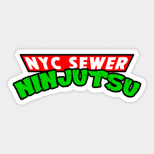 NYC Sewer Ninja Sticker